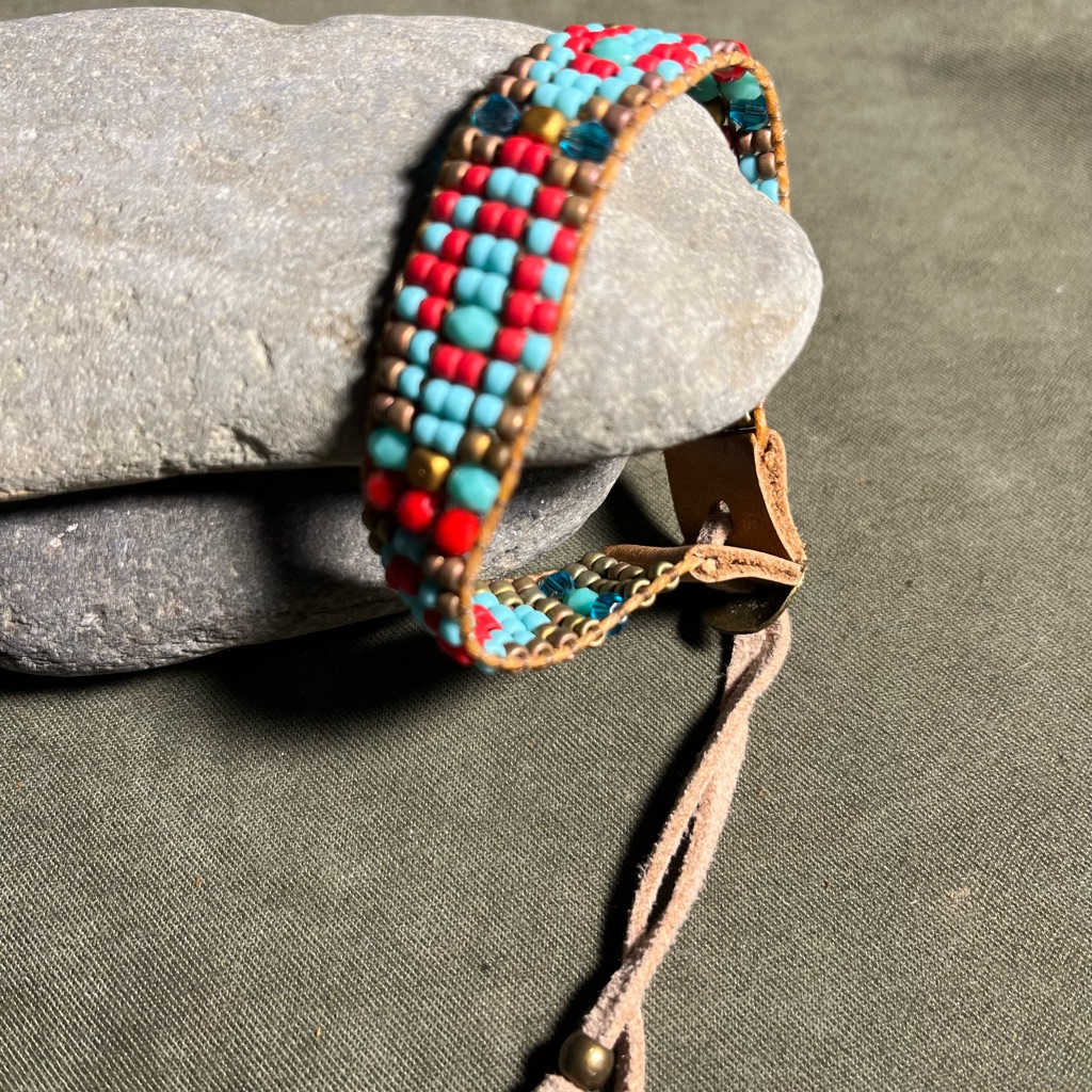 Beaded Cuff Bracelet